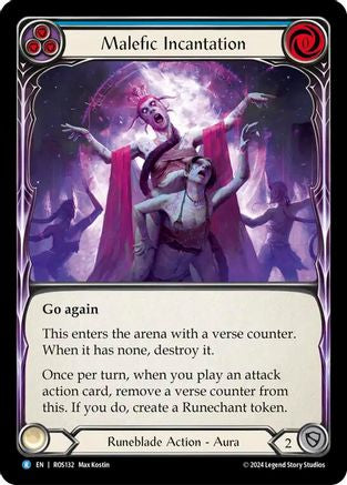Malefic Incantation (Blue) (ROS132)