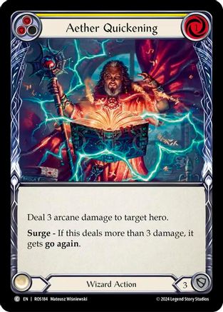Aether Quickening (Yellow) (ROS184)