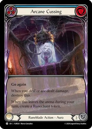 Arcane Cussing (Blue) (FLR024)