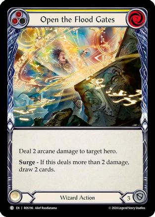 Open the Flood Gates (Yellow) (ROS196)