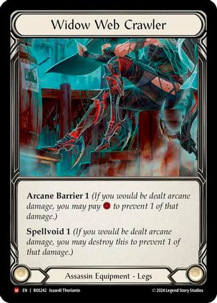 Widow Web Crawler (ROS242) Cold Foil