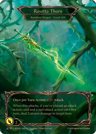 Rosetta Thorn (Marvel) (ROS256) Cold Foil
