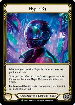 Hyper-X3 - FAB170 (FAB170) Cold Foil