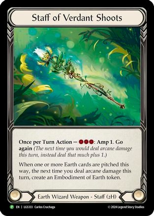 Staff of Verdant Shoots - LGS333 (LGS333) Rainbow Foil