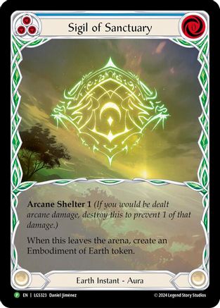 Sigil of Sanctuary (Extended Art) - LGS323 (LGS323) Rainbow Foil
