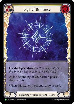 Sigil of Brilliance (Extended Art) - FAB270 (FAB270) Rainbow Foil