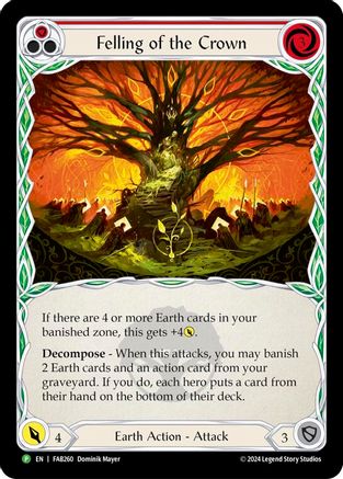 Felling of the Crown - FAB260 (FAB260) Cold Foil
