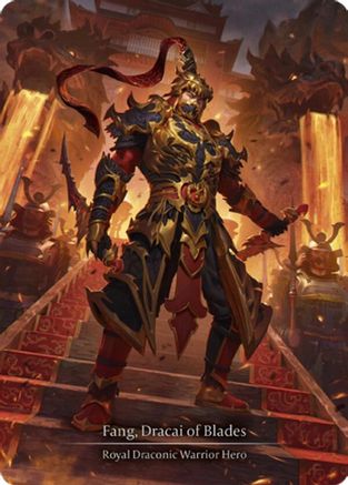 Fang, Dracai of Blades (Marvel) (HNT098) Cold Foil