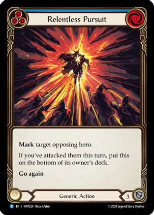 Relentless Pursuit (Blue) (HNT229)