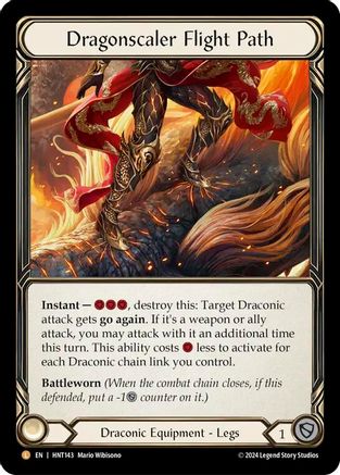 Dragonscaler Flight Path (HNT143) Rainbow Foil