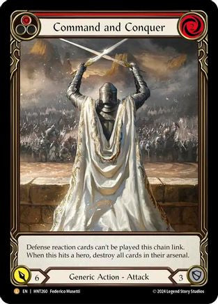 Command and Conquer (Extended Art) (HNT260) Rainbow Foil