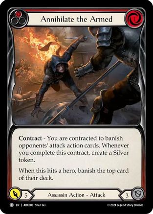 Annihilate the Armed (Red) (ARK008)