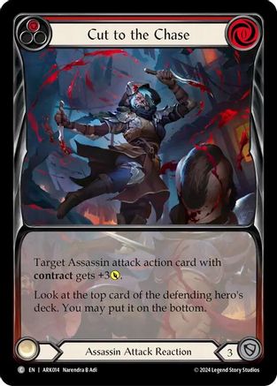 Cut to the Chase (Red) (Extended Art) (ARK014)
