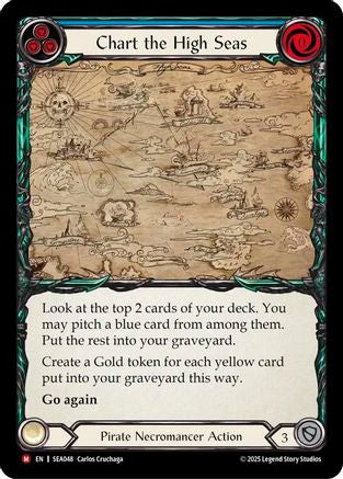 Chart the High Seas (SEA048) Rainbow Foil