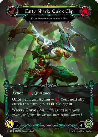Cutty Shark, Quick Clip (Marvel) (SEA076) Cold Foil