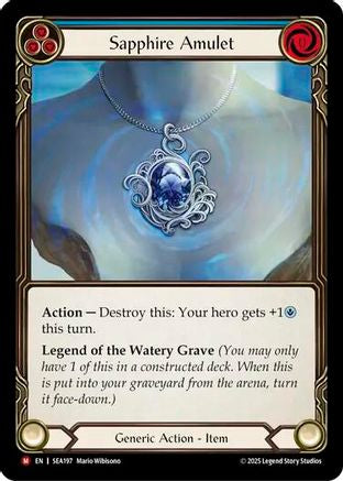 Sapphire Amulet (SEA197)