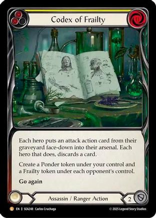 Codex of Frailty (SEA248) Rainbow Foil