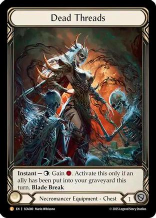 Dead Threads (Treasure) (SEA080) Cold Foil
