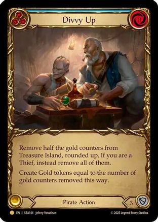 Divvy Up (Treasure) (SEA144) Cold Foil