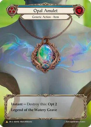 Opal Amulet (Treasure) (SEA192) Cold Foil
