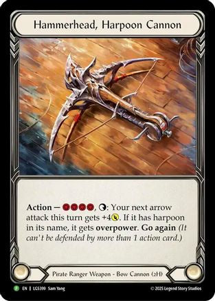 Hammerhead, Harpoon Cannon (LGS399) (LGS399) Rainbow Foil