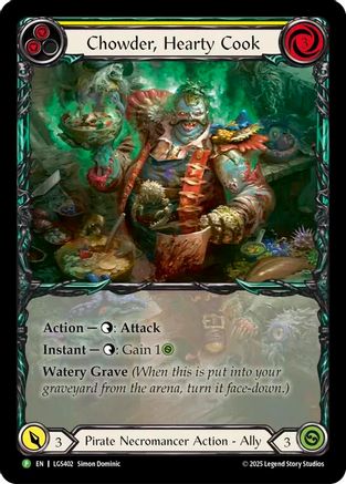 Chowder, Hearty Cook (LGS402) (LGS402) Rainbow Foil