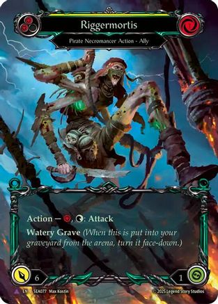 Riggermortis (Marvel) (SEA077) Cold Foil
