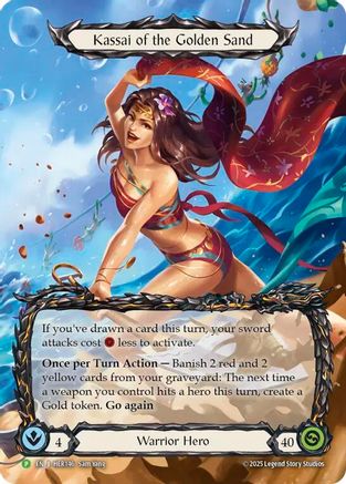 Kassai of the Golden Sand - HER146 (HER146) Rainbow Foil