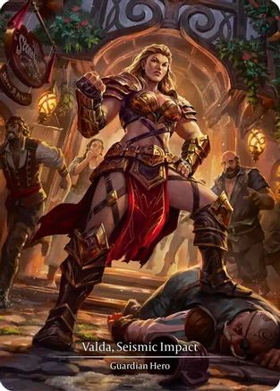 Valda, Seismic Impact (Marvel) (MPG001) Cold Foil