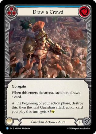 Draw a Crowd (MPG044) Rainbow Foil