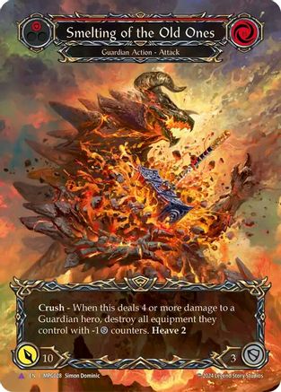 Smelting of the Old Ones (Marvel) (MPG028) Cold Foil