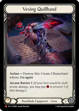 Vexing Quillhand (AVS005)