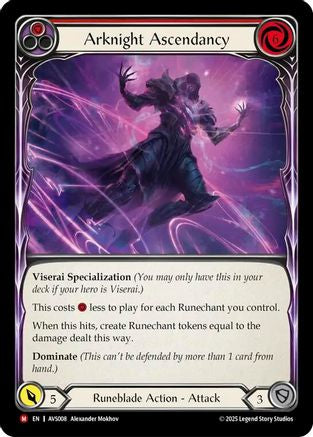 Arknight Ascendancy (Red) (AVS008)