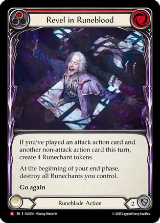 Revel in Runeblood (Red) (AVS018)