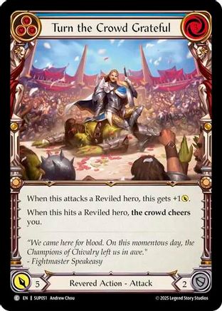 Turn the Crowd Grateful (Blue) (SUP051)