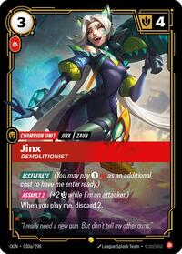 Jinx Demolitionist Alternate Art
