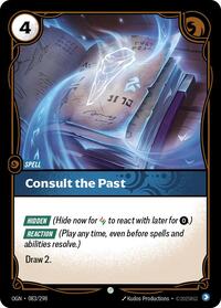 Consult the Past Rainbow Foil