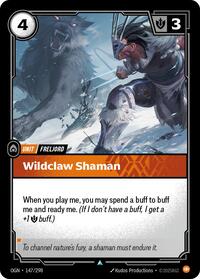 Wildclaw Shaman Rainbow Foil