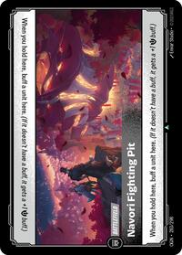 Navori Fighting Pit Rainbow Foil