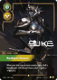 Leona Radiant Dawn Signed Alternate Art