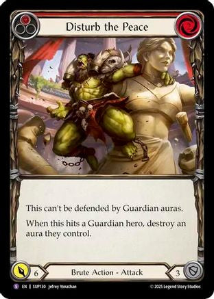 Disturb the Peace (SUP130) Rainbow Foil