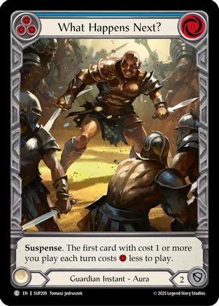 What Happens Next? (Extended Art) (SUP209) Cold Foil