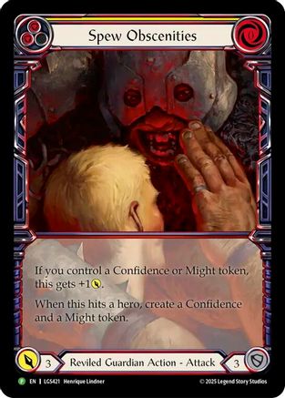 Spew Obscenities - LGS421 (LGS421) Cold Foil