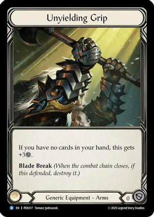 Unyielding Grip (PEN317) Cold Foil