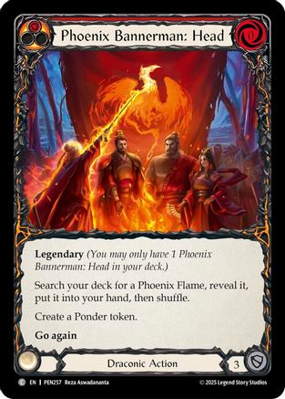 Phoenix Bannerman: Head (Red) (PEN257)