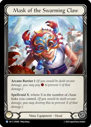 Mask of the Swarming Claw (SFA005)