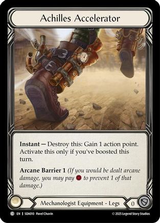 Achilles Accelerator (SDA010)