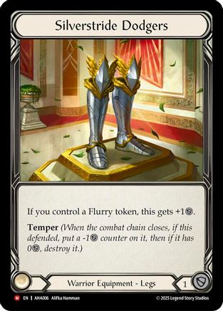 Silverstride Dodgers (AHA006) Rainbow Foil