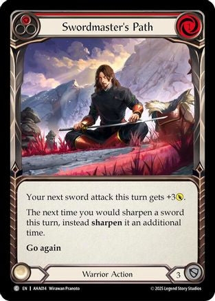 Swordmasters Path (Red) (AHA014)