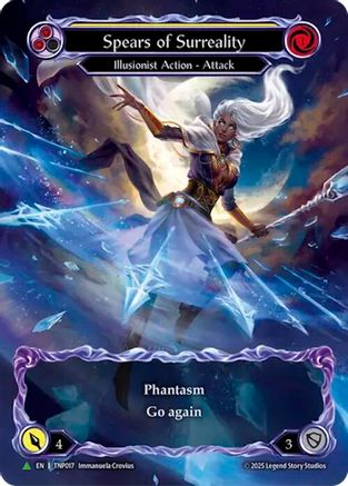 Spears of Surreality (Yellow) (Marvel) - TNP017 (TNP017) Rainbow Foil